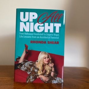 Up All Night By Rhonda Shear Hardcover Book